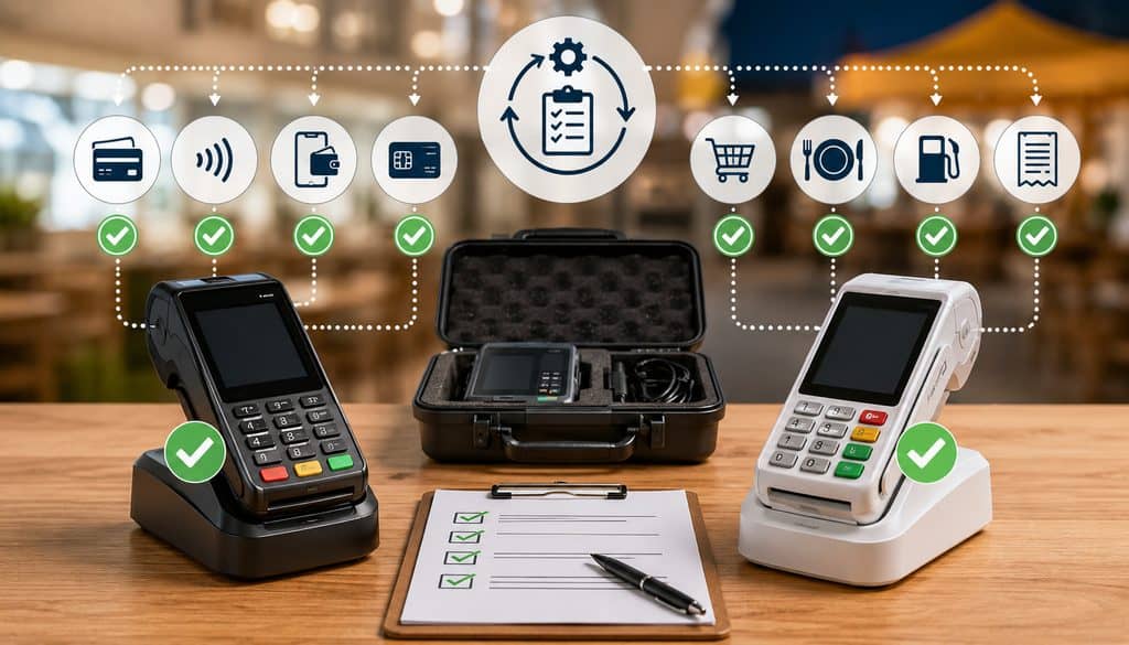 Backup payment terminals verified for compatible payment workflows